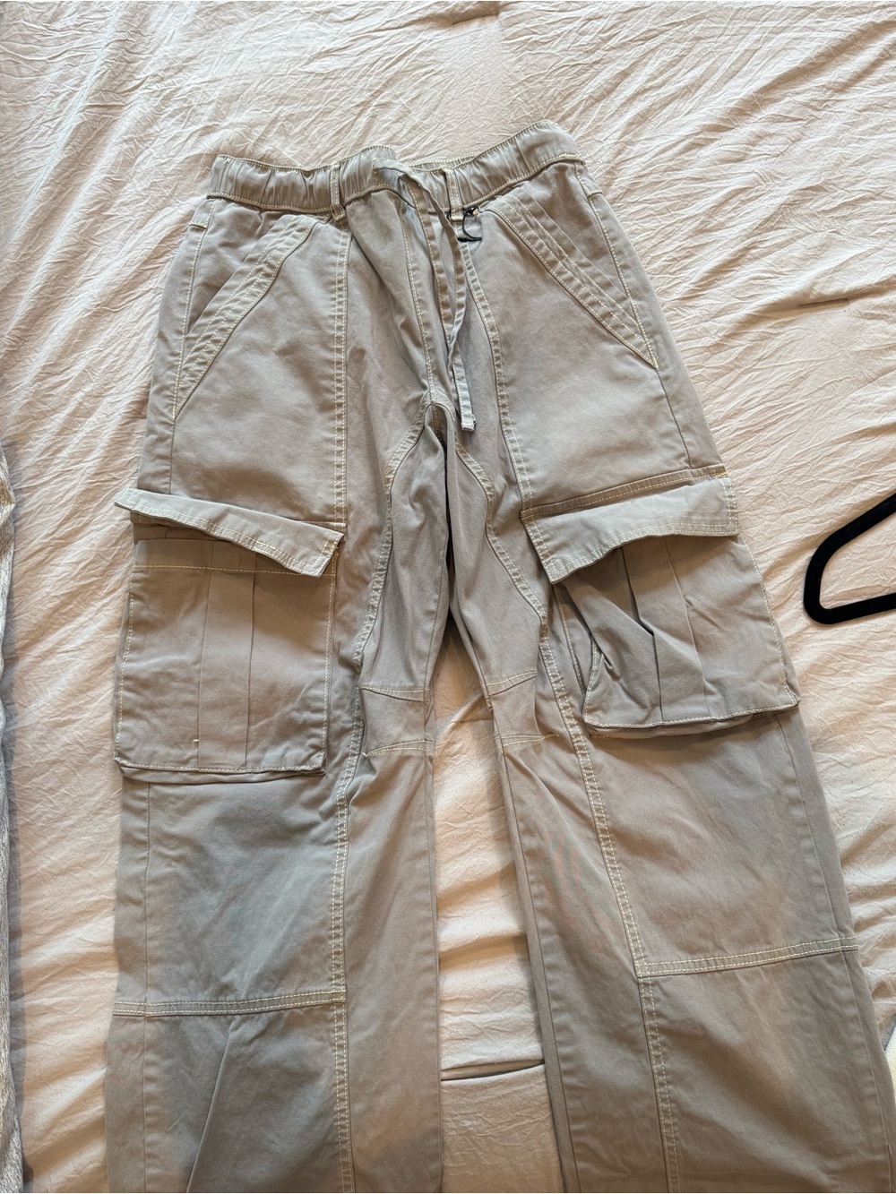 Zara Cargo Pants with Drawstring Waist